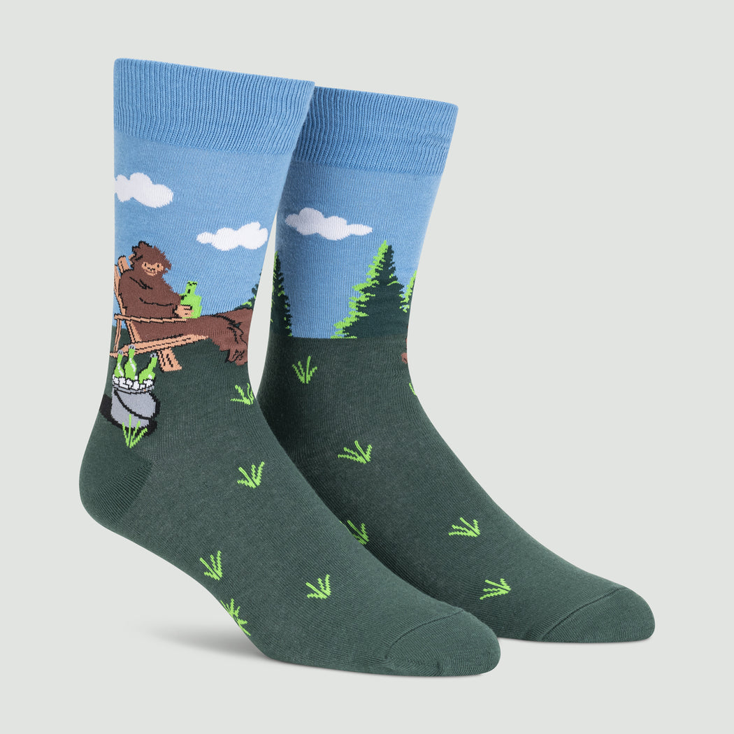 Bigfoot Bucket List Socks Cats Like Us