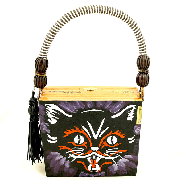 Black Cat Cigar Box Purse Cats Like Us