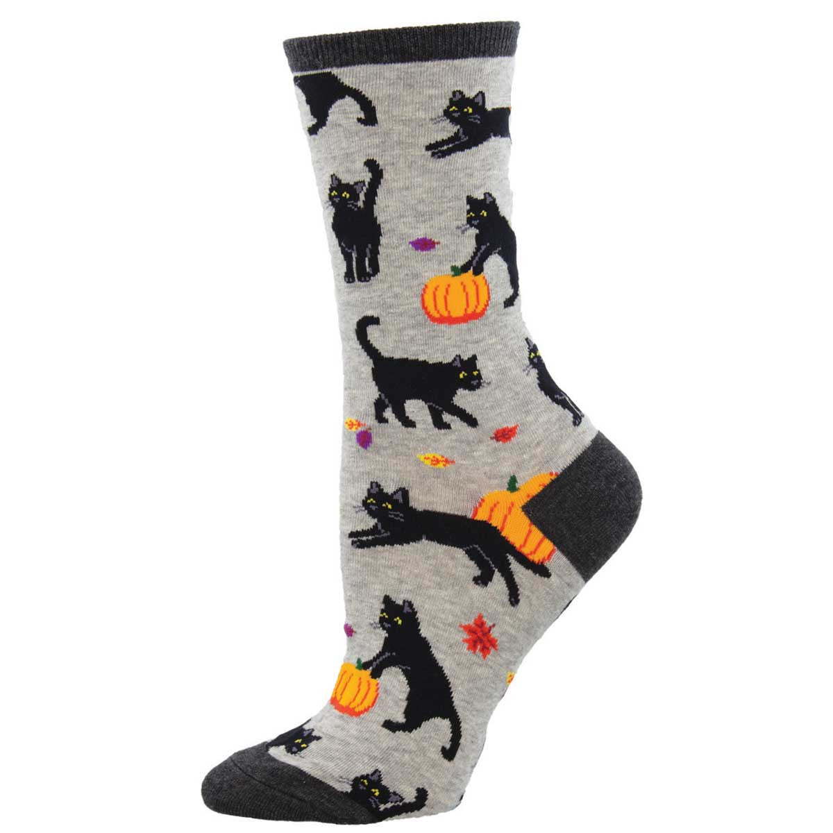 Black Cat Halloween Socks Cats Like Us
