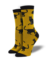 Black Cats Are Gold Socks