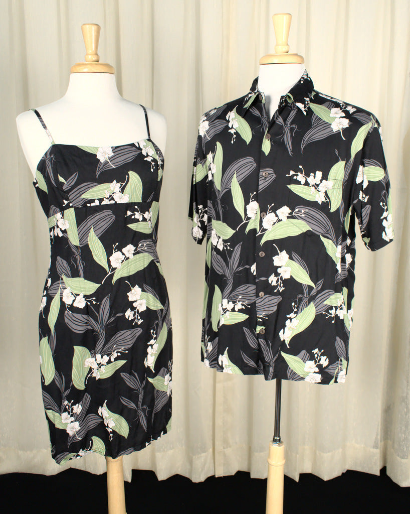 Black Floral Honeymoon Set Cats Like Us