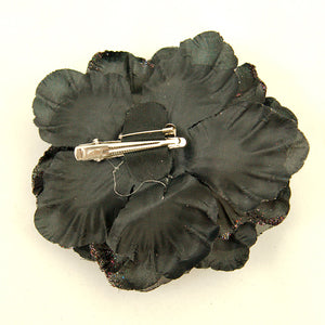 Black Rose Hair Clip Pin Cats Like Us