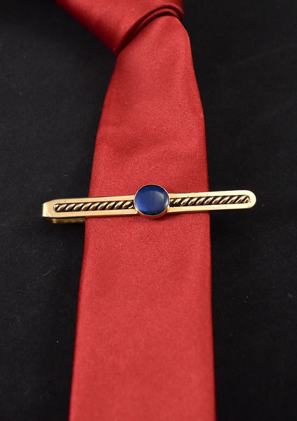 Blue Stone Tie Bar Slide Cats Like Us