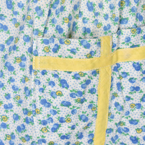 Blue & Yellow Half Apron Cats Like Us