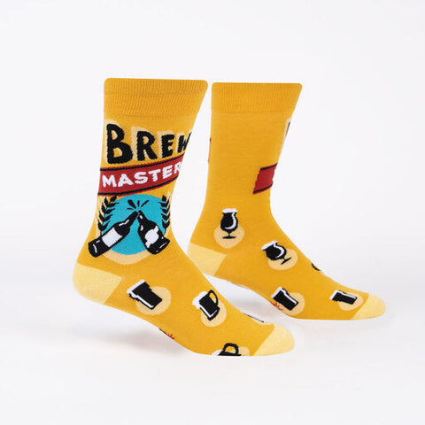 Brew Master Crew Socks Cats Like Us