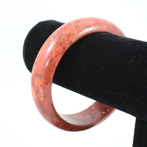 Brick Red Marble Bangle Cats Like Us