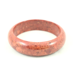 Brick Red Marble Bangle Cats Like Us