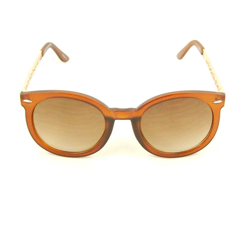 Brown Gold Abstract Sunglasses Cats Like Us