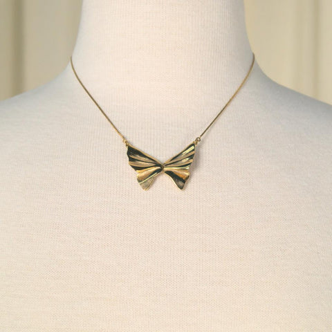 Butterfly Shaped Necklace Cats Like Us