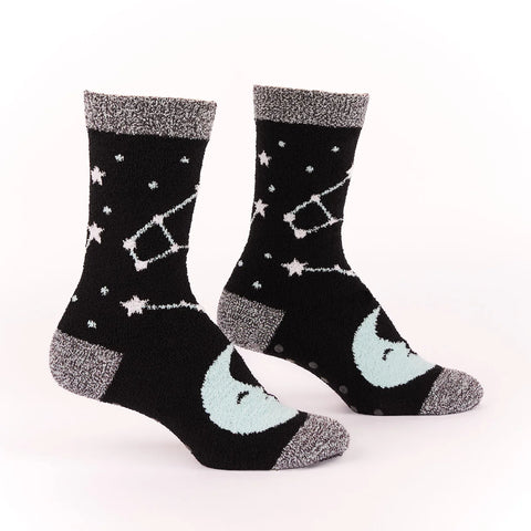 Once in a Blue Moon Slipper Socks