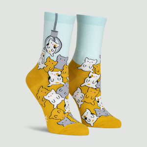 Cat Claw Game Crew Socks Cats Like Us