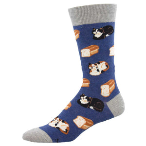 Cat Loaf Mens Socks Cats Like Us