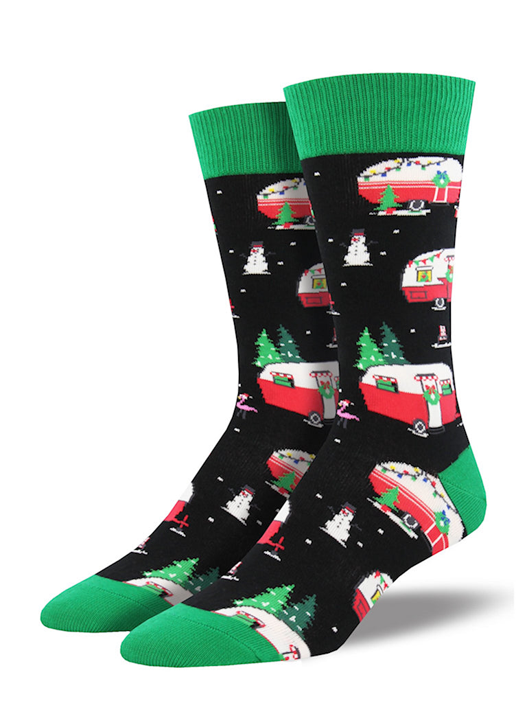 Christmas Campers Socks Cats Like Us
