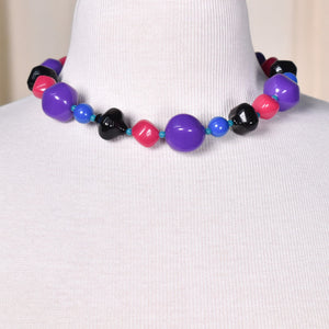 Colorful Bead Necklace Cats Like Us