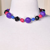 Cats Like Us Colorful Bead Necklace