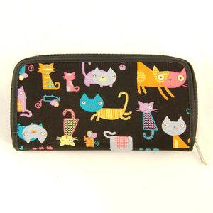 Colorful Kitty Cats Wallet Cats Like Us