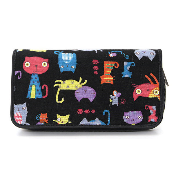 Colorful Kitty Cats Wallet Cats Like Us