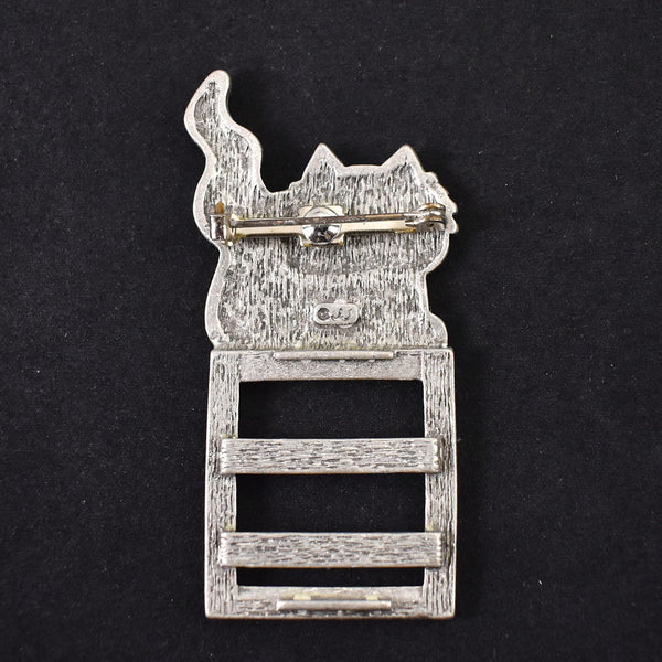 Cool Cat Frame Brooch Cats Like Us