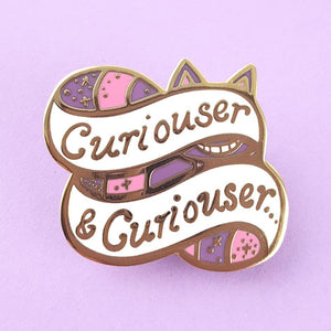Curiouser & Curiouser Pin Cats Like Us