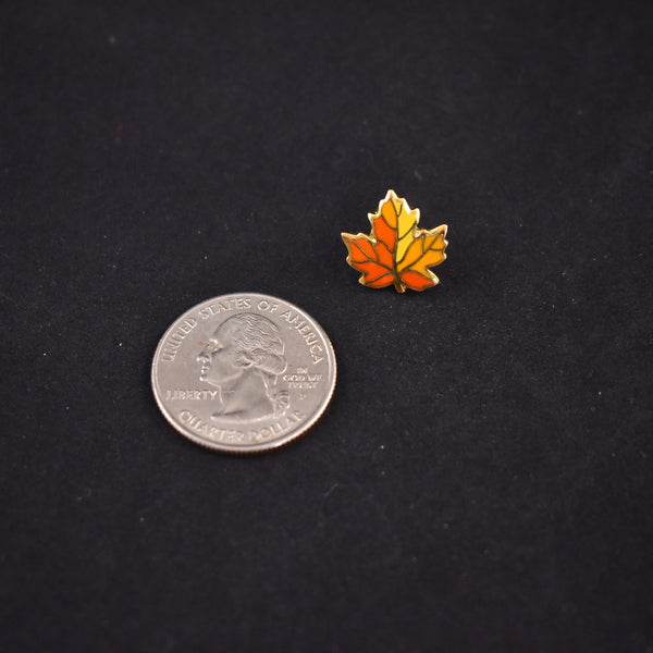 Hallmark Tiny Maple Leaf Tack Lapel Pin