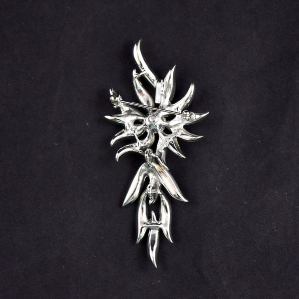 Coventry Evening Accent Rhinestone Brooch Pendant