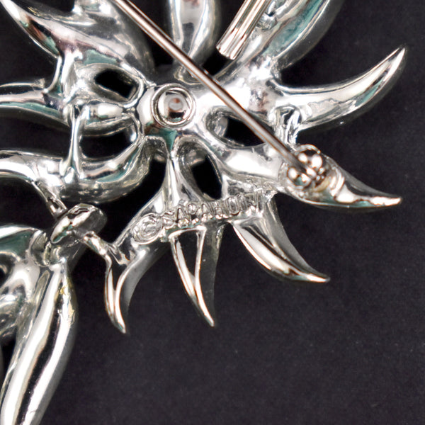 Coventry Evening Accent Rhinestone Brooch Pendant