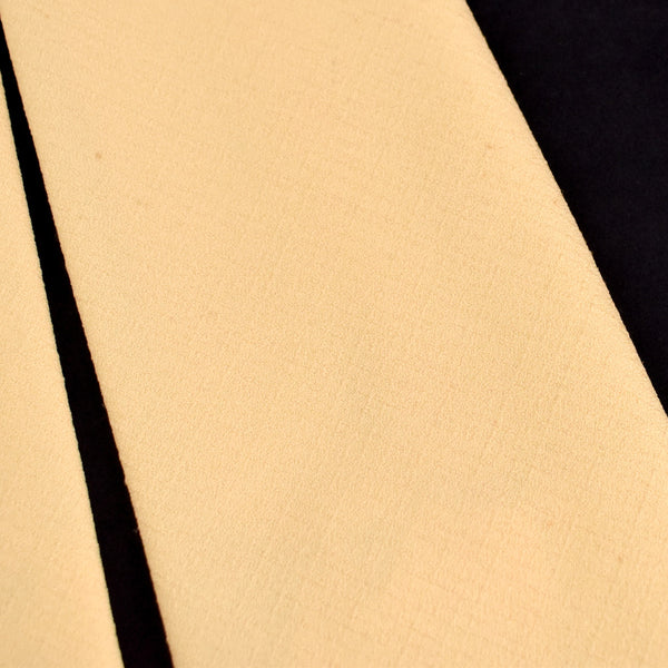 1970s Yellow Textured Tie