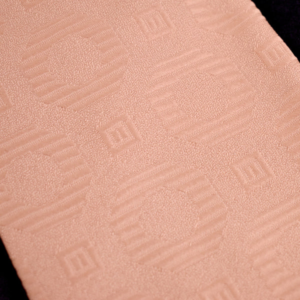 1970s Wide Tan Circle Textured Tie