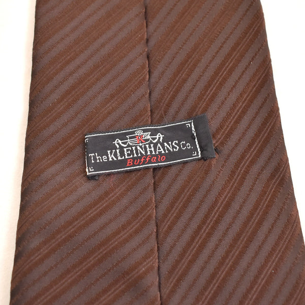 1970s Wide Brown Striped Tie