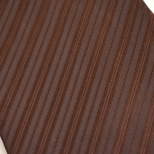 1970s Wide Brown Striped Tie