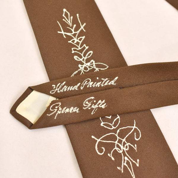 1950s Spencer Gift Novelty Name Tie