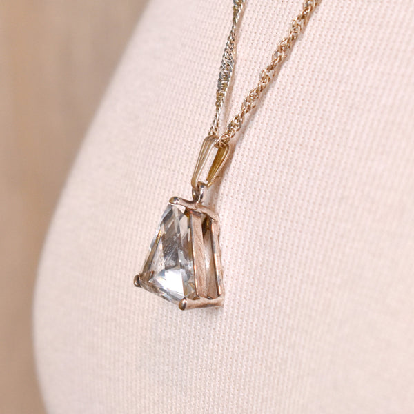 925 Triangle Cut Necklace