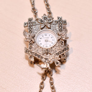 Cuckoo Clock Watch Pendant Necklace