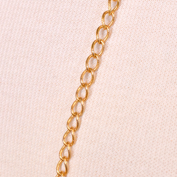 Vendome Extra Long Gold Chain Necklace