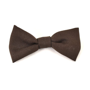 1950s Brown Clip-On Bow Tie