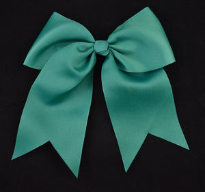 Green Grosgrain Hair Bow