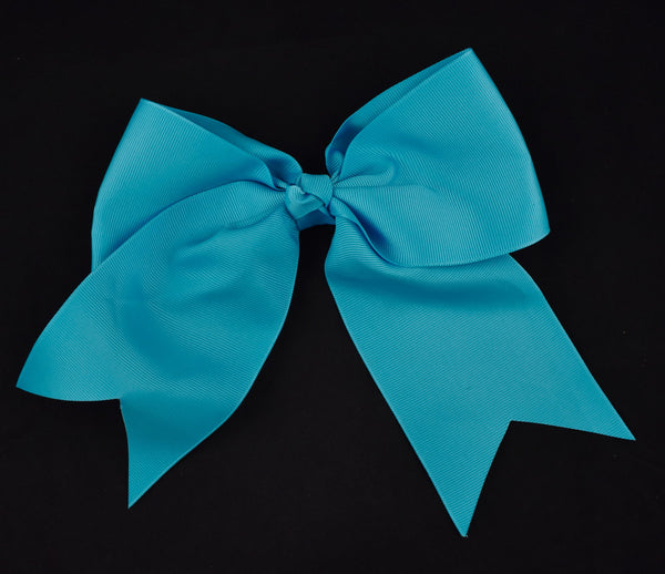 Bright Blue Grosgrain Hair Bow