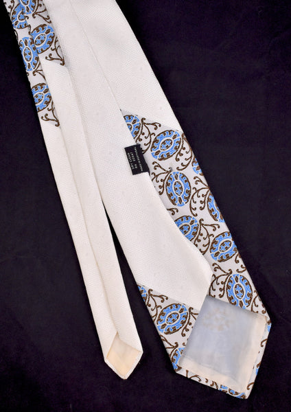 1960s Two Tone Colorblock Tie