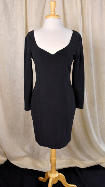 1990s Sexy Slinky LBD Wiggle Dress