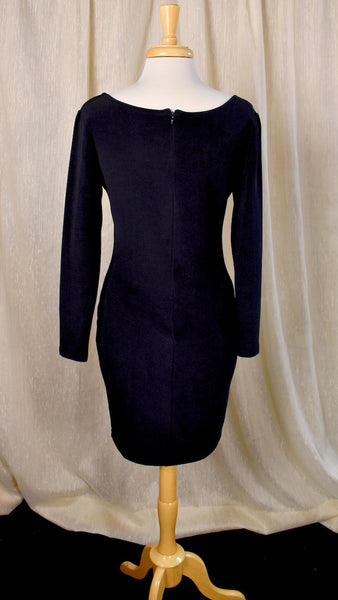 1990s Sexy Slinky LBD Wiggle Dress