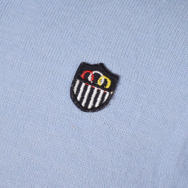 1970s Ultra Soft Sky Blue Olympic Polo Sweater
