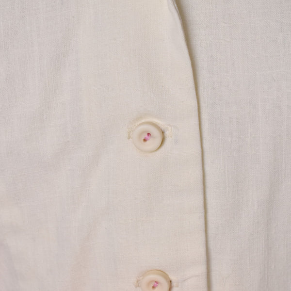 1960s Vested Gentress Cats & Dogs Maxi Shirt Dress