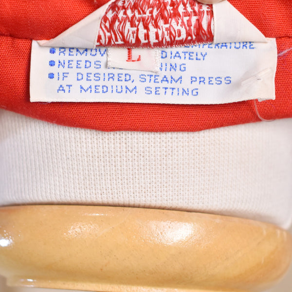 1970s Red Aircraft Flight Jacket