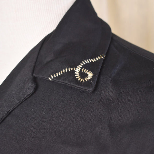 1970s H Bar C Black Bolero Western Jacket