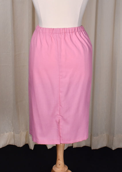 1940s Style Pink Skirt Suit