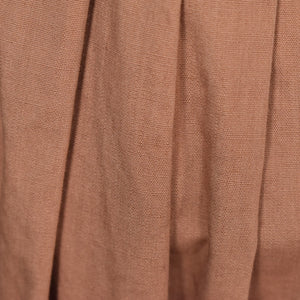 1950s Brown Gathered Full Skirt