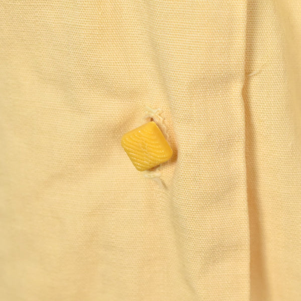 1950s Faux Pocket Sleeveless Blouse