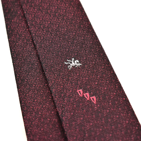 NOS 1960s Raspberry Horseback Rider Tie