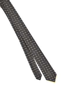 NOS 1960s Charcoal Squares Tie