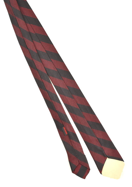 NOS 1960s Red & Black Stripe Tie